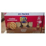 2- 20ct boxes of Ritz peanut butter crackers