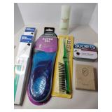 super gel insouls, thermometers ,brush