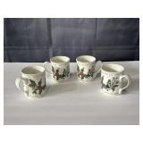 (4) 1995 Portmeirion "The Holly and The Ivy"