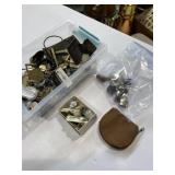 Collection of keys and other items