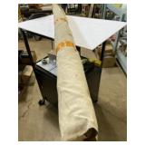 Roll of canvas material