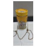 Popcorn novelty hand bag with fashionable chian