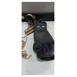Black cat novelty purse with extra fashionable