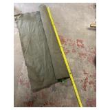 Roll of canvas material