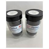 2-249 ft twisted nylon tarred twine