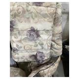 Decorative pillows and comforter