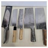 Cleaners and chefs knives Joyce Chen, 3 rams, and