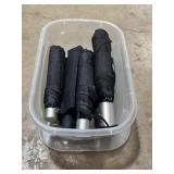 Several like new umbrellas Totes and unlabeled in
