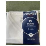 3 Jockey V neck T-shirts, medium