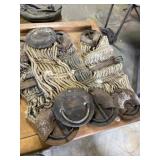 Early horse girths One marked US TEX-TAN 1943