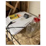 Canon MG2522, 3 jars, and pack of Stanley heavy