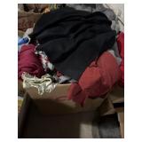 Unsearched box of clothing ~24" tall