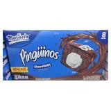 3- 8ct boxes of pinguinos chocolate cupcakes