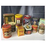 1984 & 1992 Quaker Oats and other REPLICA tins