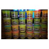 Set of 24- 3oz containers of play-doh