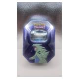 Pokemon Tin With over 60 CardsHalos,Reverse