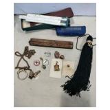 Vintage stuff pins 84 graduation tassel