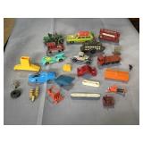Parts and pieces and die-cast toys