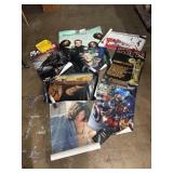 Various music and movie posters