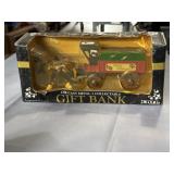 1992 Ertl Happy Holidays Horse & Carriage