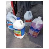 4 Jugs Of Cleaner Brand New1 Muriatic Acid1