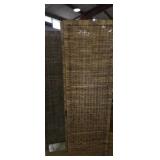 Woven 3 panel room divider