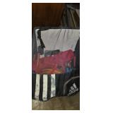 Adidas outdoor activity bag with cones and