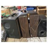 Motorola turntable, speakers, RCA