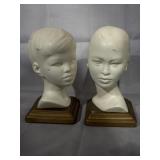 9' Atlantic mold 405 boy and girl busts