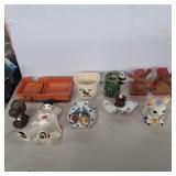 Porcelain figures and other decorative items