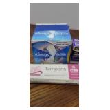 Always flex foam pads and lady's choice tampons ,