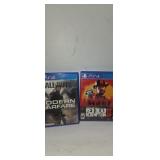 Call a duty, modern warfare, red, dead redemption