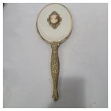 Dresser mirror with cameo 13.5in