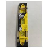 9 in Magnetic torpedo level