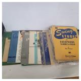 Assorted music sheets