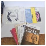 Assorted song books