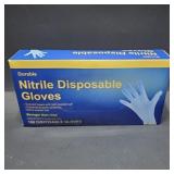 Last pack 100 disposable nitrile gloves