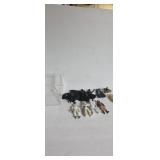 Star wars figuring storm troopers and darth vader