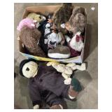 Mix of stuffed animals