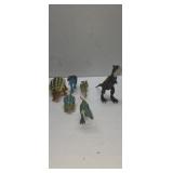 Dinosaur action figures