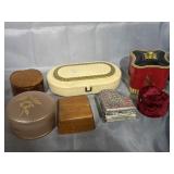 Glass, wood, plastic, metal decorative trinket