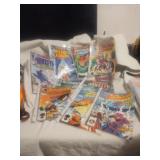 A Good Mix Of 10 Old ComicsJustice