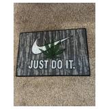 18 in x 27 in Just do It door mat