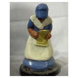 7' earthenware figurine