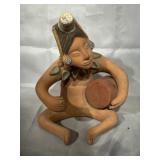13' Mexican folk art pottery sculpture