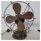 Unmarked desk fan 10in tall