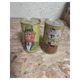 Purdue and Notre Dame Beer cans