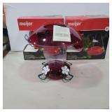 3 Hummingbird feeders