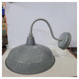 Modern galvanized shop light