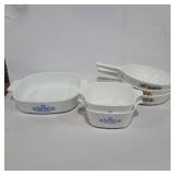 Corning ware pans 8x8,22oz 6.5in skillets